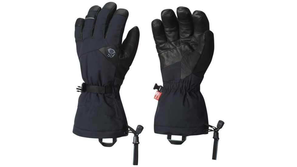 Mountain Hardwear Jalapeno OutDry Glove - Men's-Black/Black-Small