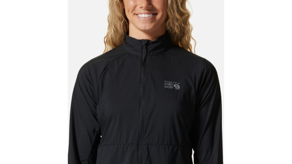 Mountain Hardwear Kor AirShell Full Zip Jacket - Womens, Black, Extra Large, 1985081010-XL