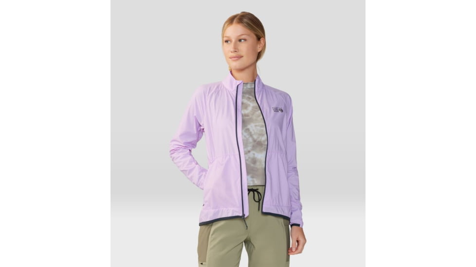 Mountain Hardwear Kor AirShell Full Zip Jacket - Womens, Wisteria, Medium, 1985081567-M