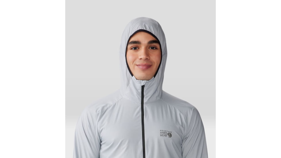 Mountain Hardwear Kor AirShell Hood Jacket - Mens, Glacial, 2XL, 1985031097-XXL