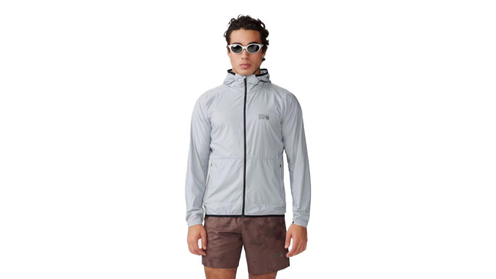 Mountain Hardwear Kor AirShell Hood Jacket - Mens, Glacial, 2XL, 1985031097-XXL
