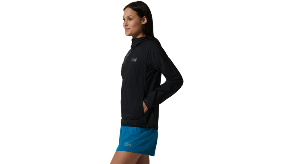 Mountain Hardwear Kor AirShell Hoody - Womens, Black, Large, 1985071010-L