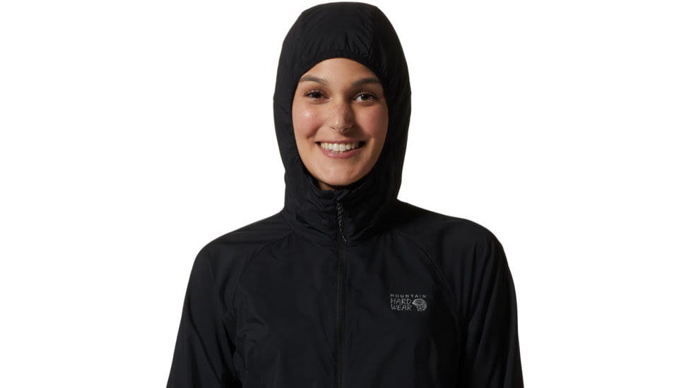 Mountain Hardwear Kor AirShell Hoody - Womens, Black, Large, 1985071010-L