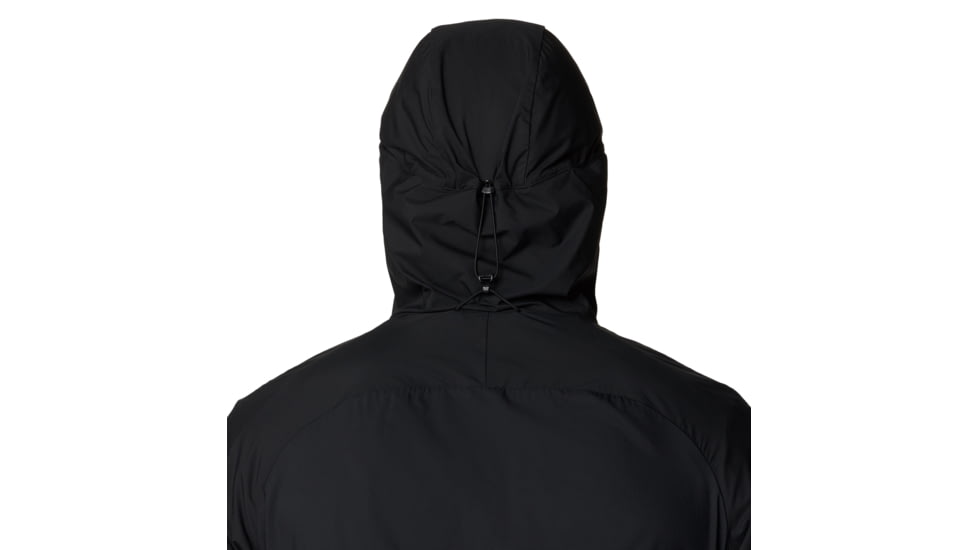 Mountain Hardwear Kor AirShell Hybrid Hooded Jacket - Mens, Black, M, 190423029501