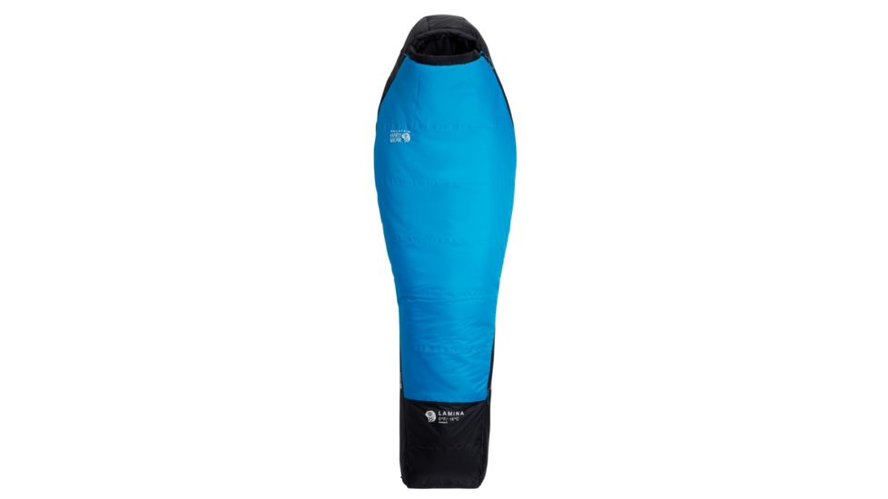 Mountain Hardwear Lamina 0F/-18C Sleeping Bag, Electric Sky, Regular, Left Zip, OU8144434-REG-LH
