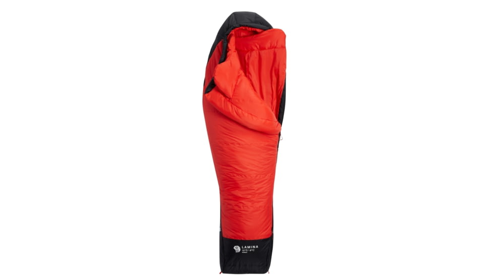 Mountain Hardwear Lamina 15F/-9C Sleeping Bag - Women's, Poppy Red, Regular, Left Zip, OL8147606-REG-LH