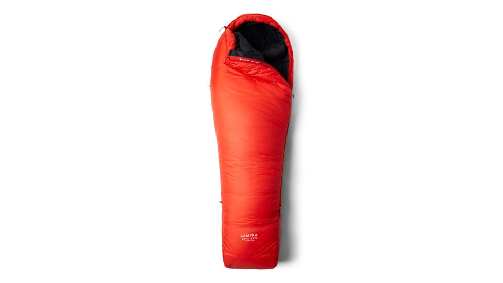 Mountain Hardwear Lamina -20F/-29C Sleeping Bag, Fiery Red, REGxLH, 2095141-636-REGxLH