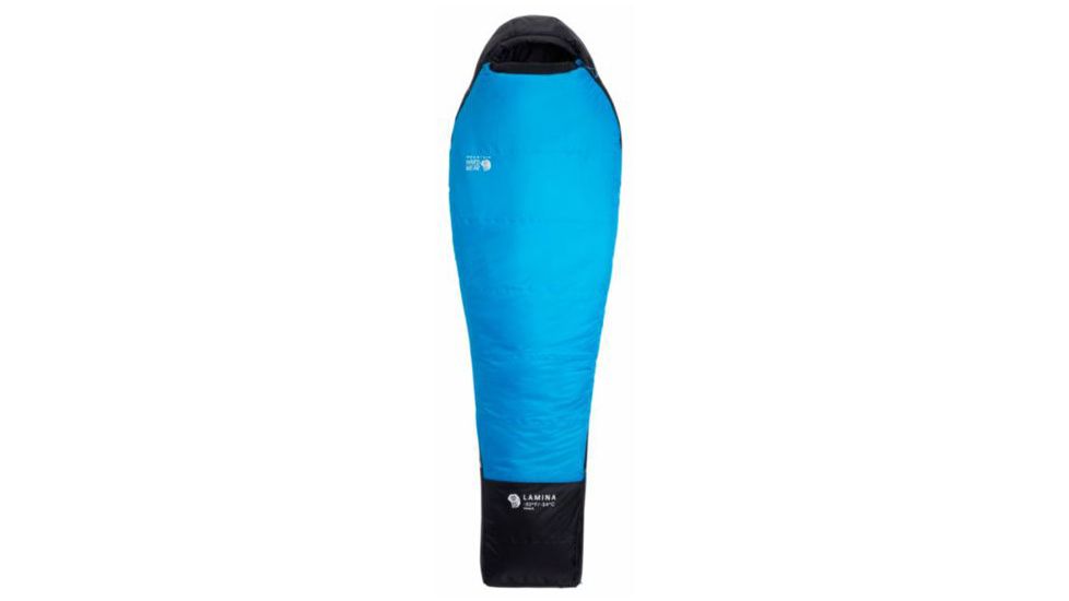 Mountain Hardwear Lamina -30F/-34C Sleeping Bag, Electric Sky, Regular, LH, OU8151434-REG-LH