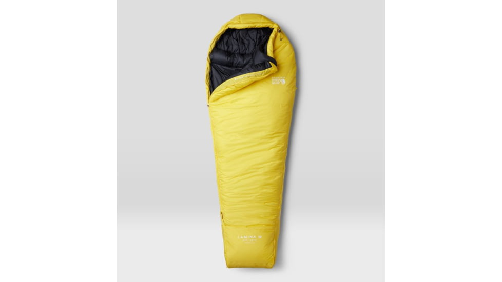 Mountain Hardwear Lamina W 0F/-18C Sleeping Bag - Womens, Mustard, XXL, 2095252-720-LNGxLH