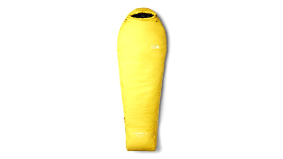 Mountain Hardwear Lamina W 0F/-18C Sleeping Bag - Womens, Mustard, XXL, 2095252-720-LNGxLH