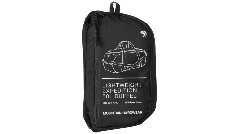 Mountain Hardwear Lightweight Expedition Duffel, Stealth Grey, S 1761812006-S