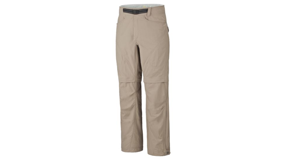 Mountain Hardwear Matterhorn Convertible Pant - Men's - Khaki-Long Inseam-X-Large