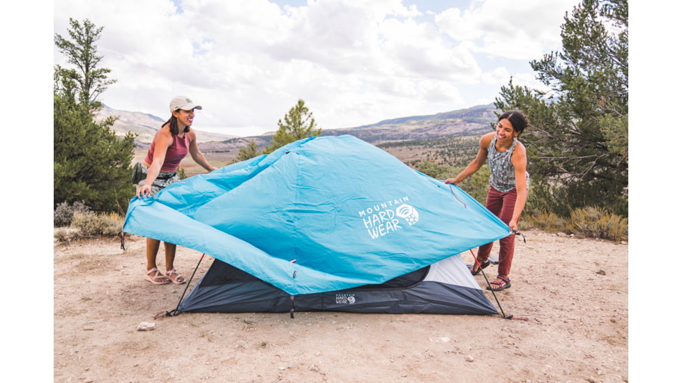 Mountain Hardwear Meridian 2 Tent, Teton Blue, One Size, 1983441436-Teton Blue-O/S