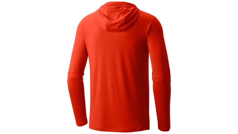 Mountain Hardwear Metonic Long Sleeve Hoody - Men's, State Orange, S 1778831842-S