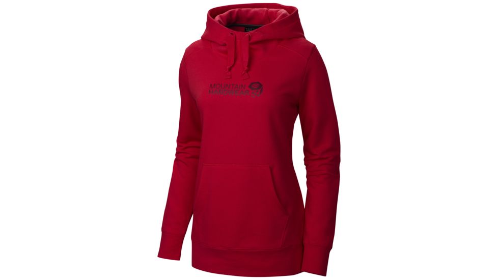 Mountain Hardwear MHW Graphic Pullover Hoody - Women's-Bright Rose-Medium