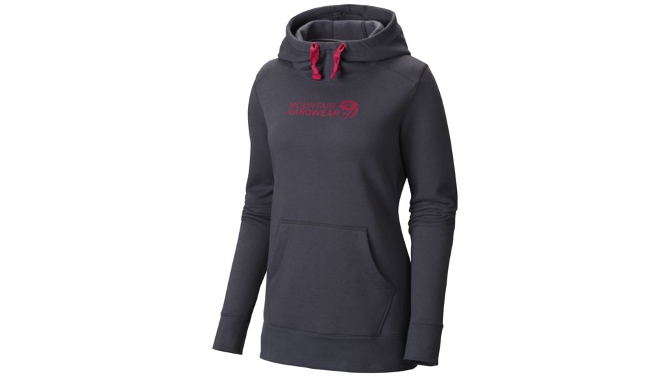 Mountain Hardwear MHW Graphic Pullover Hoody - Women's-Graphite-Small