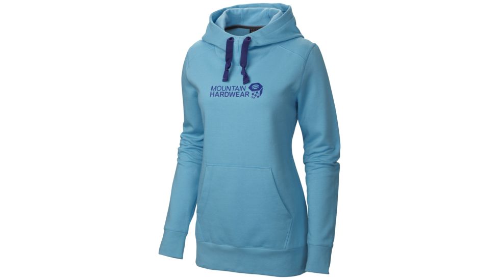 Mountain Hardwear MHW Graphic Pullover Hoody - Women's-Nectar Blue-Large