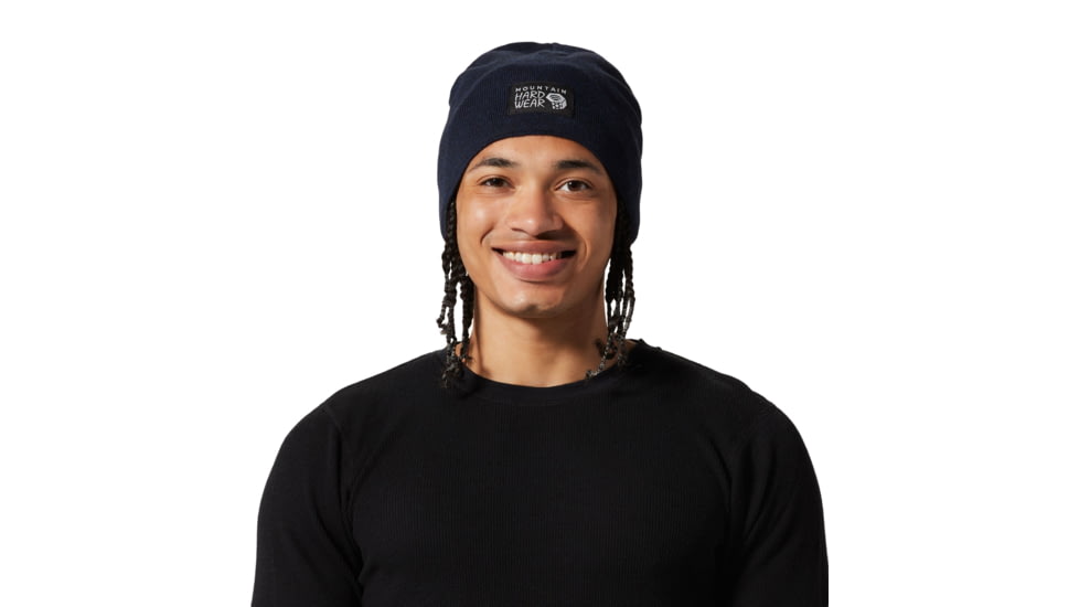 Mountain Hardwear MHW Logo Beanie - Unisex, Hardwear Navy, One Size, 1868731425-HO/S