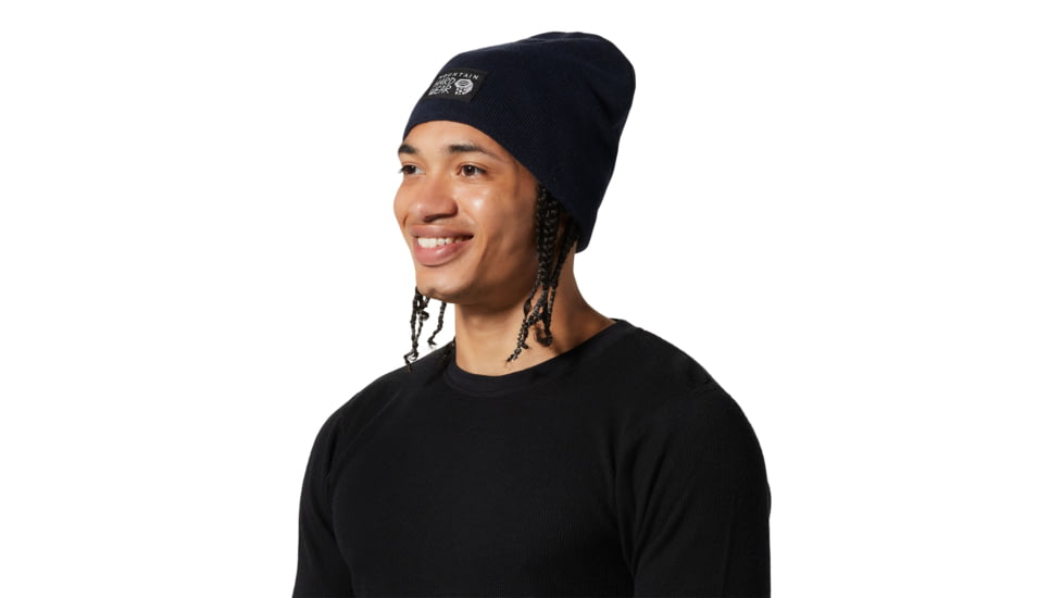 Mountain Hardwear MHW Logo Beanie - Unisex, Hardwear Navy, One Size, 1868731425-HO/S