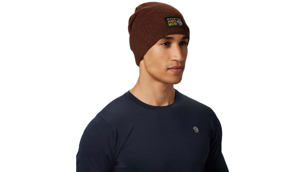 Mountain Hardwear MHW Logo Beanie - Unisex, Rusted, One Size, OU8266801-O/S