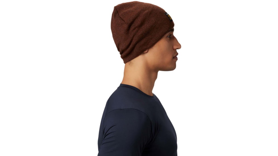 Mountain Hardwear MHW Logo Beanie - Unisex, Rusted, One Size, OU8266801-O/S