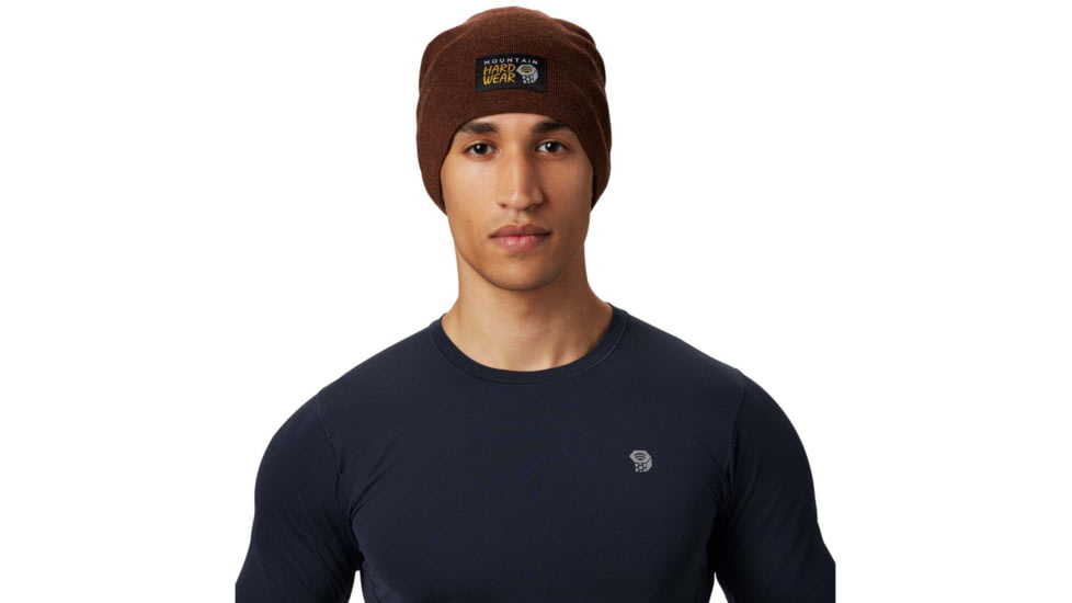 Mountain Hardwear MHW Logo Beanie - Unisex, Rusted, One Size, OU8266801-O/S
