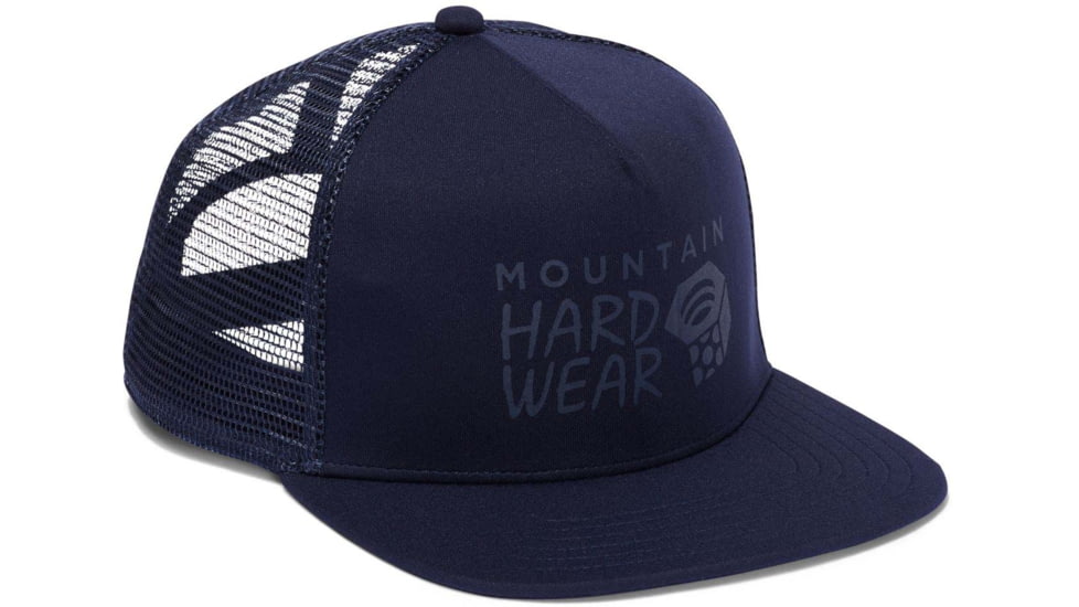 Mountain Hardwear MHW Logo Trucker Hat - Unisex, Dark Zinc, One Size, OU8300402-O/S
