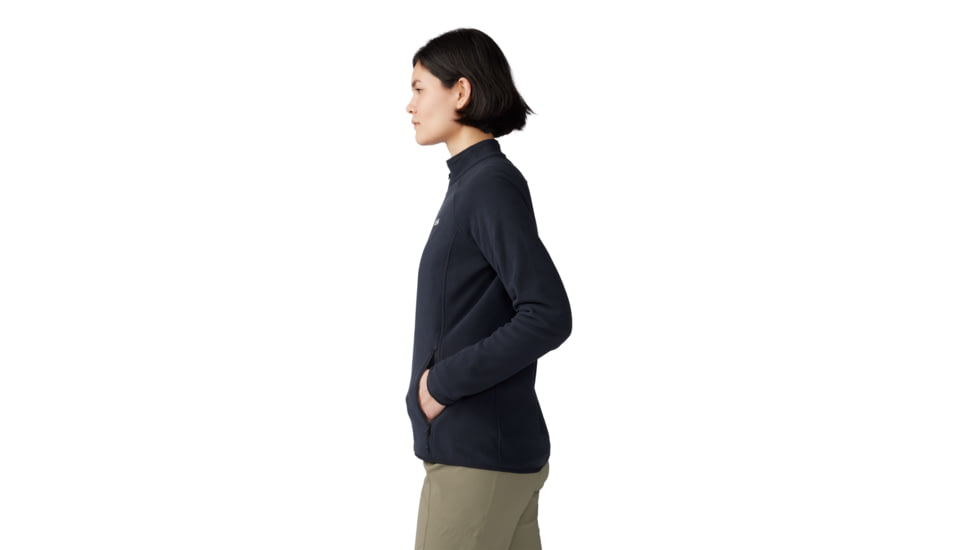 Mountain Hardwear Microchill Full Zip Jacket - Women's, Black, M, 2104881-010-M