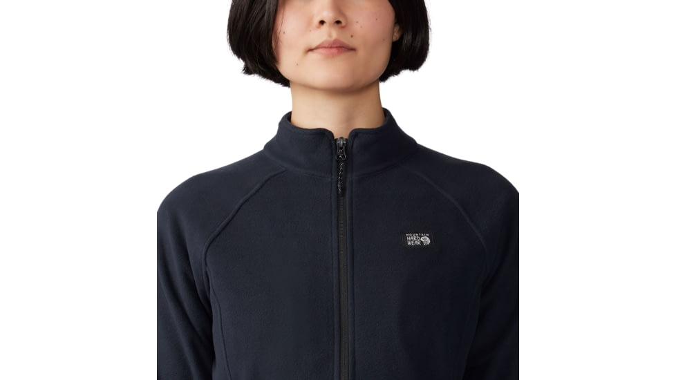 Mountain Hardwear Microchill Full Zip Jacket - Women's, Black, M, 2104881-010-M