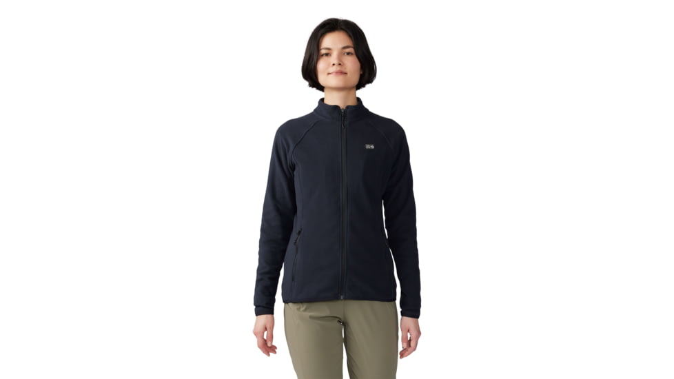 Mountain Hardwear Microchill Full Zip Jacket - Women's, Black, M, 2104881-010-M