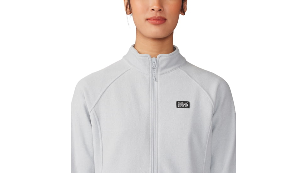 Mountain Hardwear Microchill Full Zip Jacket - Women's, Glacial Heather, L, 2104881-097-L