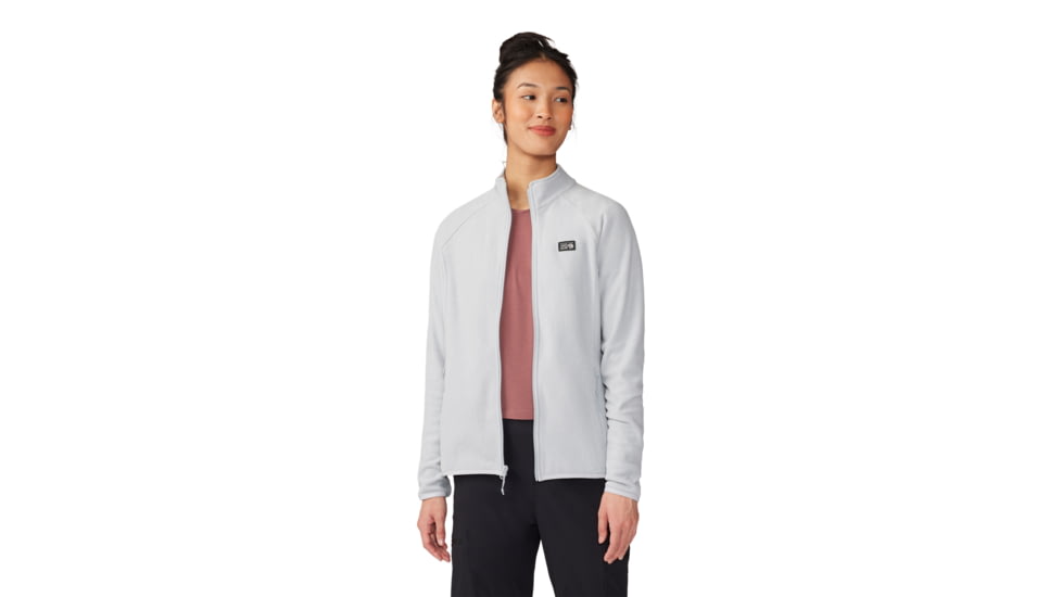 Mountain Hardwear Microchill Full Zip Jacket - Women's, Glacial Heather, L, 2104881-097-L