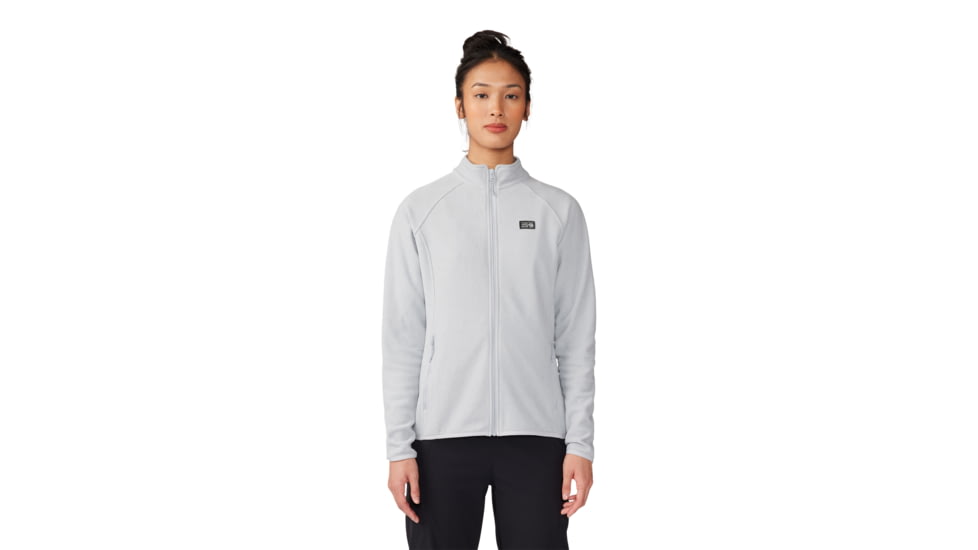 Mountain Hardwear Microchill Full Zip Jacket - Women's, Glacial Heather, L, 2104881-097-L