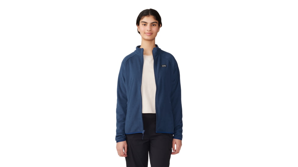 Mountain Hardwear Microchill Full Zip Jacket - Womens, 401, L, 2104881-401-L