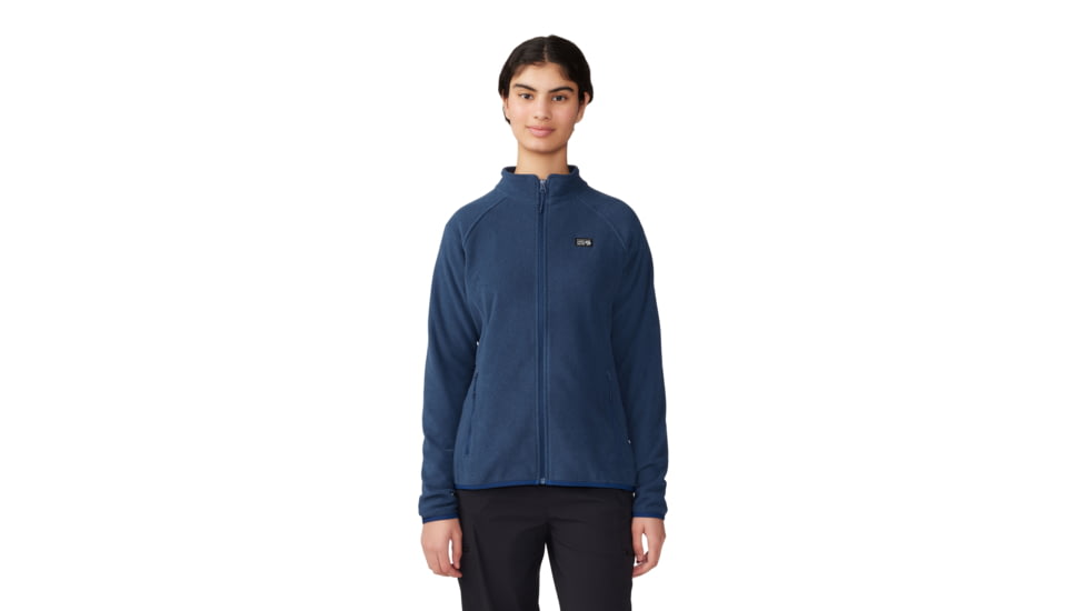 Mountain Hardwear Microchill Full Zip Jacket - Womens, 401, L, 2104881-401-L