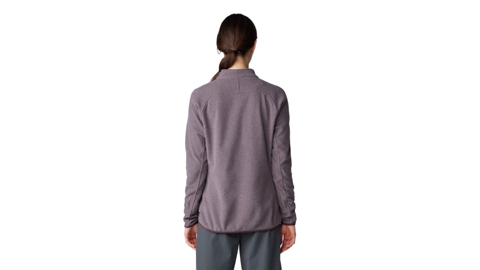 Mountain Hardwear Microchill Full Zip Jacket - Women's, Blackberry Heather, XS, 2104881-513-XS