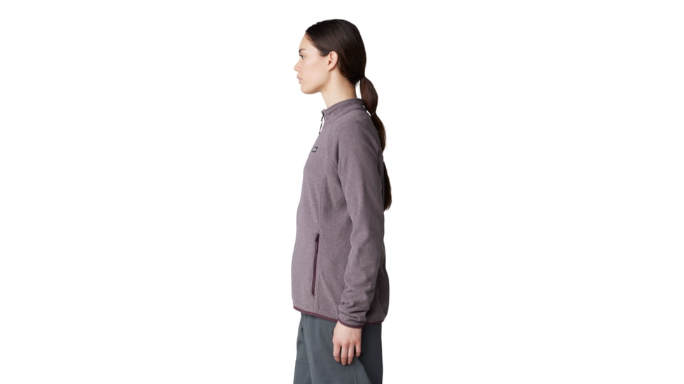 Mountain Hardwear Microchill Full Zip Jacket - Women's, Blackberry Heather, XS, 2104881-513-XS