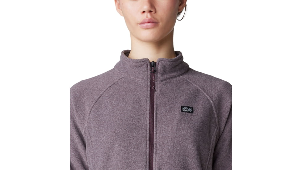 Mountain Hardwear Microchill Full Zip Jacket - Women's, Blackberry Heather, XS, 2104881-513-XS