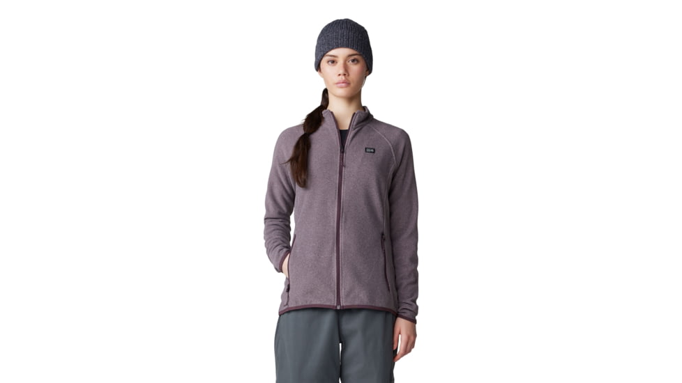 Mountain Hardwear Microchill Full Zip Jacket - Women's, Blackberry Heather, XS, 2104881-513-XS