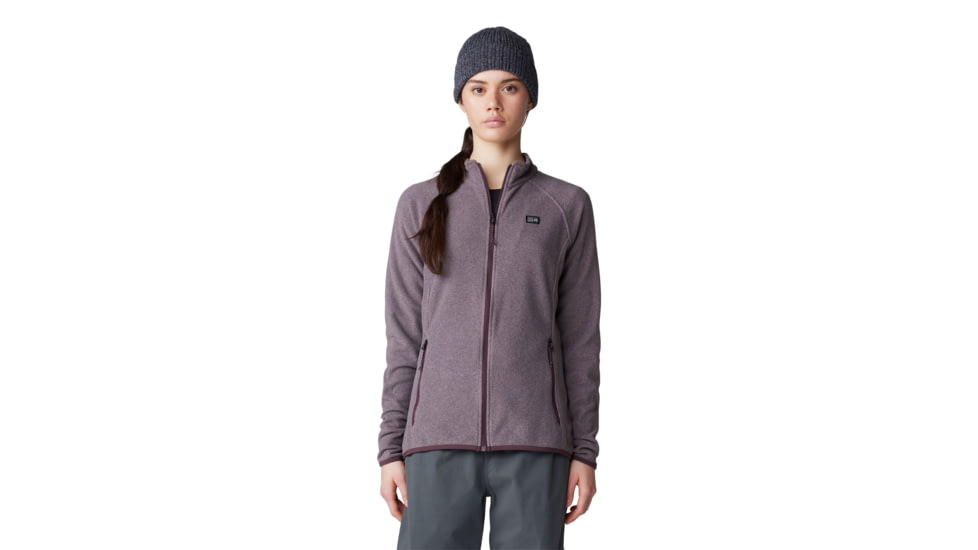 Mountain Hardwear Microchill Full Zip Jacket - Women's, Blackberry Heather, XS, 2104881-513-XS