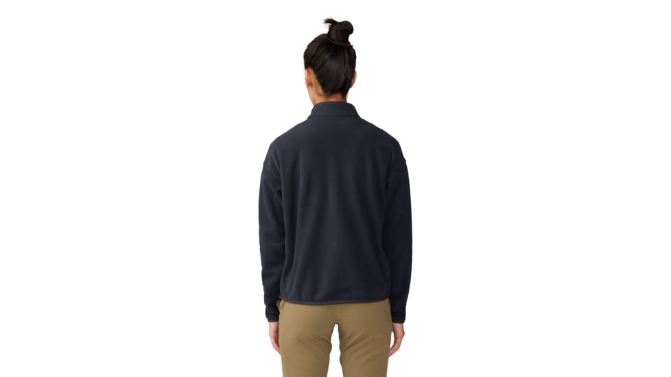 Mountain Hardwear Microchill Half Zip Sweatshirt - Womens, 010, S, 2104261-010-S
