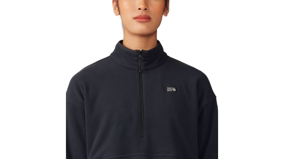 Mountain Hardwear Microchill Half Zip Sweatshirt - Womens, 010, S, 2104261-010-S