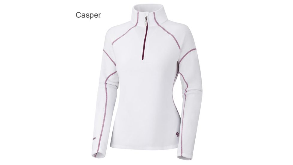 Mountain Hardwear MicroChill Zip T Womens Clearance - Black-X-Small