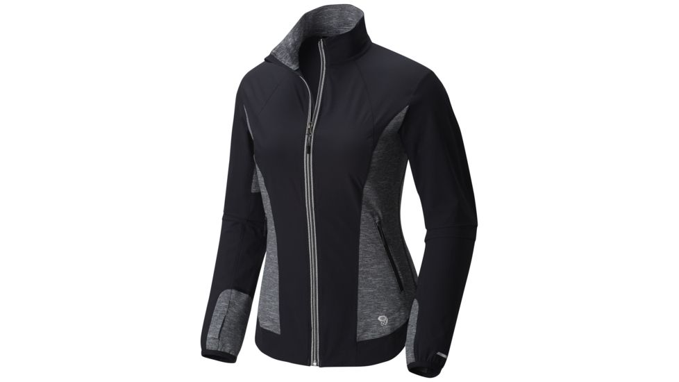 Mountain Hardwear Mighty Power Hybrid Jacket - Women's-Black-X-Small