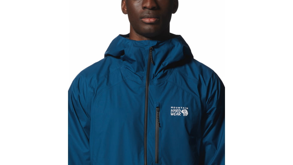 Mountain Hardwear Minimizer Gore-Tex Paclite Plus Jacket - Mens, Dark Caspian, Large, 2024571418-Dark Caspian-L