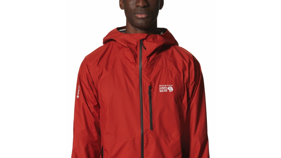 Mountain Hardwear Minimizer Gore-Tex Paclite Plus Jacket - Mens, Desert Red, Large, 2024571831-Desert Red-L