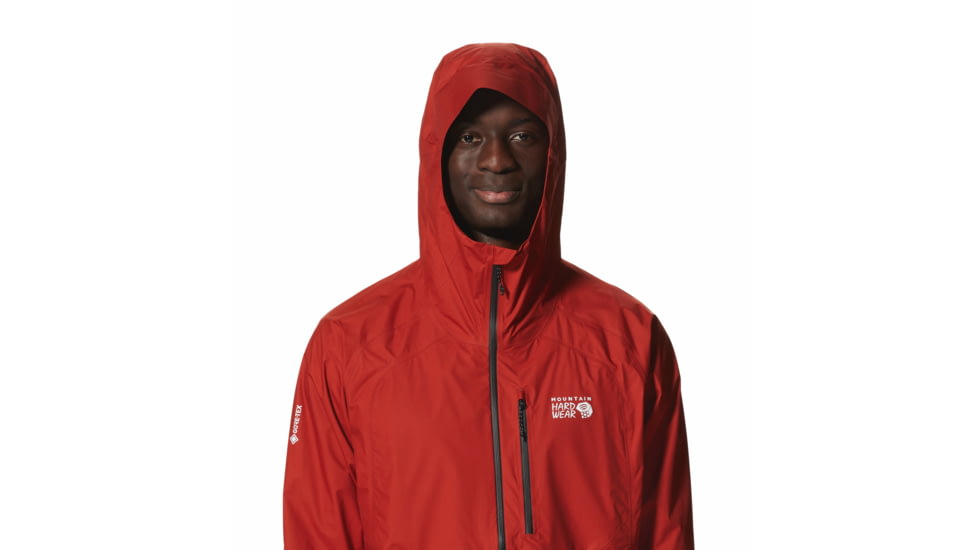 Mountain Hardwear Minimizer Gore-Tex Paclite Plus Jacket - Mens, Desert Red, Large, 2024571831-Desert Red-L