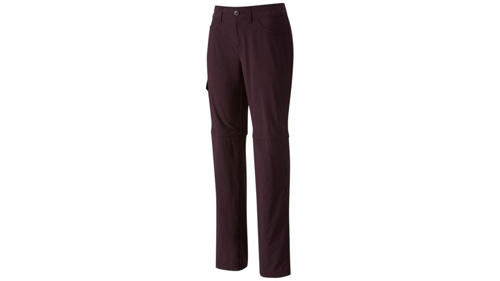 Mountain Hardwear Mirada Convertible Pant - Women's, Dark Tannin, 12 1574581509-12-32