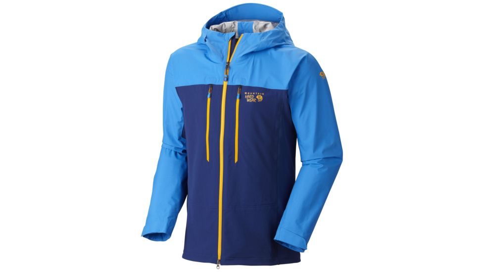 Mountain Hardwear Mixaction Jacket - Mens-Cousteau/Hyper Blue-Medium