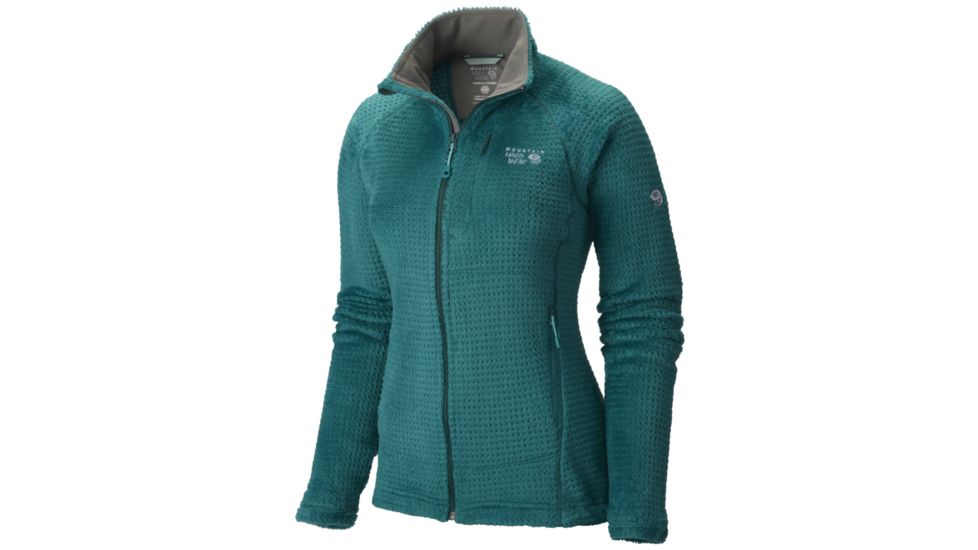 Monkey Woman Grid II Jacket - Womens-Teal Green-Large